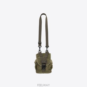 휴먼메이드 밀리터리 멀티 파우치 크로스백 가방 올리브드랩 HM32GD009