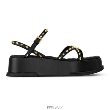 Louis Vuitton ���Ϲ߼� ���̺��� Maya Flatform Sandal���Ϲ߼� ���̺��� Maya Flatform Sandal