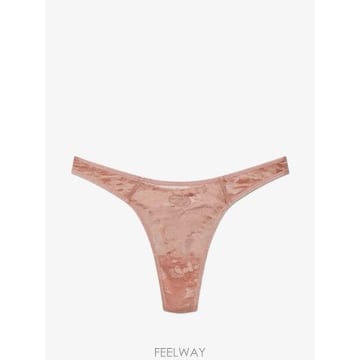 당일배송 디젤 마이크로 펀치 Utlt 로고 장식 레이스 텅 팬티