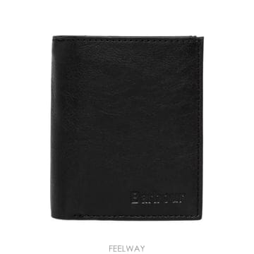 당일배송 바버 콜웰 데보스드 로고 레더 지갑