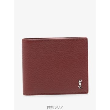 당일배송 생로랑 로고 프린트 카드홀더
