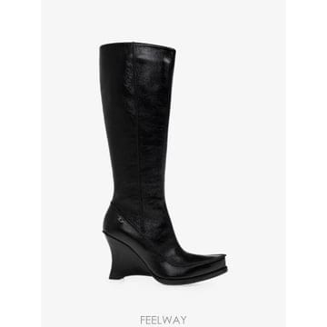 당일배송 디젤 D Lucette wedge heel boots