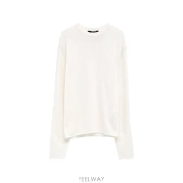 당일배송 쟈크뮈스 크루넥 스웨터