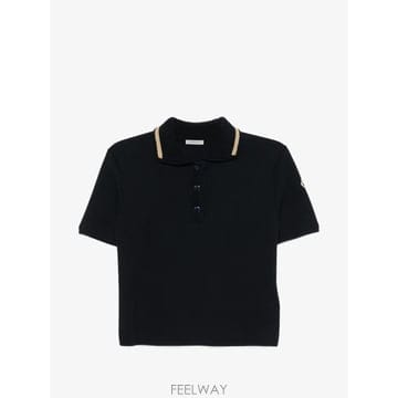 Moncler ���Ϲ�� ��Ŭ���� logo patch knit polo shirt���Ϲ�� ��Ŭ���� logo patch knit polo shirt