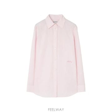 당일배송 버버리 클래식 핏 스트라이프 코튼 셔츠