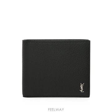 당일배송 생로랑 타이니 카상드르 이스트 웨스트 그레인 레더 지갑
