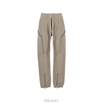 당일배송 릭오웬스 하이저 지퍼 디테일 트랙팬츠
