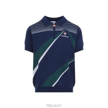 CASABLANCA 26FW ī�����ī ���� Ƽ���� MAW26KW147001 PYRAMID JACQUARD26FW ī�����ī ���� Ƽ���� MAW26KW147001 PYRAMID JACQ