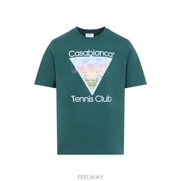 CASABLANCA 26FW ī�����ī ���� Ƽ���� MAW26JTS00105 TENNIS CLUB ICON26FW ī�����ī ���� Ƽ���� MAW26JTS00105 TENNIS CLUB 