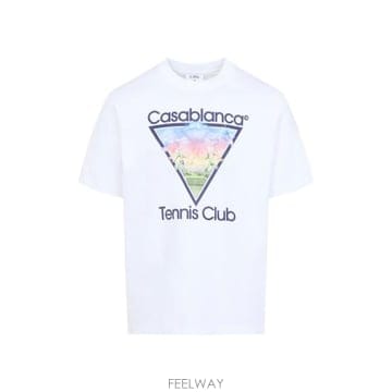 CASABLANCA 26FW ī�����ī ���� Ƽ���� MAW26JTS00106 TENNIS CLUB ICON26FW ī�����ī ���� Ƽ���� MAW26JTS00106 TENNIS CLUB 