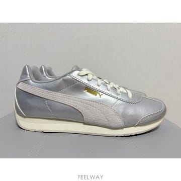 푸마 튜린3 메탈릭 실버 스니커즈 255
