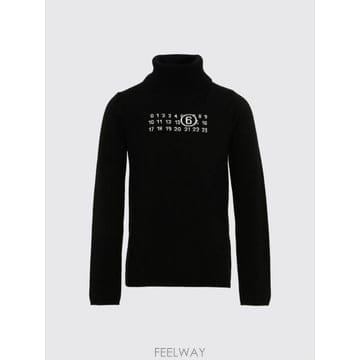 [A6] MM6 메종 마르지엘라 M61064MM06Q 키즈 스웨터 M61064MM06Q-M6900