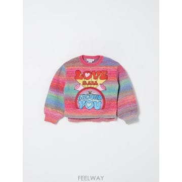 [A6] 스텔라 맥카트니 키즈 TX9A80Z1529 키즈 스웨터 TX9A80Z1529-999