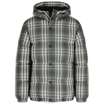 Burberry 25FW ������ �Ⱥ극 üũ �ĵ� Ǫ�� ���� 8110226C1462 Black25FW ������ �Ⱥ극 üũ �ĵ� Ǫ�� ���� 8110226C1462 Bl