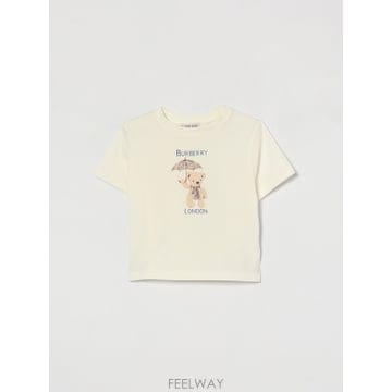 [A6] 버버리 8128138 키즈 티셔츠 8128138-001