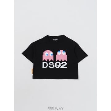 디스퀘어드2 키즈 티셔츠