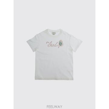 [A6] 펜디 JFI4077AJ 키즈 티셔츠 JFI4077AJ-F0TU9