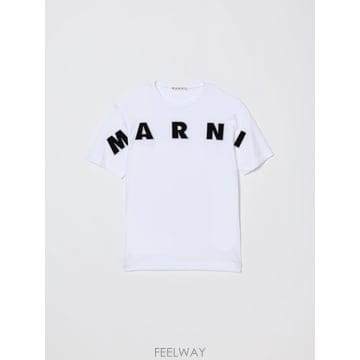 [A6] 마르니 M01265M00RF 키즈 티셔츠 M01265M00RF-0M100