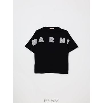 [A6] 마르니 M01733M00RF 키즈 티셔츠 M01733M00RF-0M90E