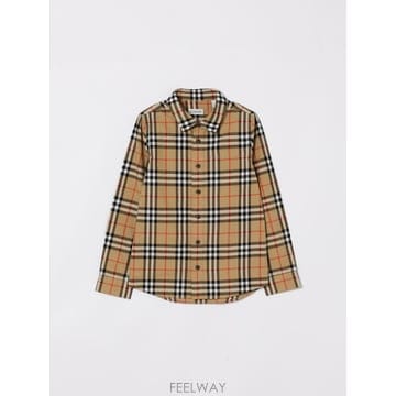 [A6] 버버리 8117166 키즈 셔츠 8117166-B9368