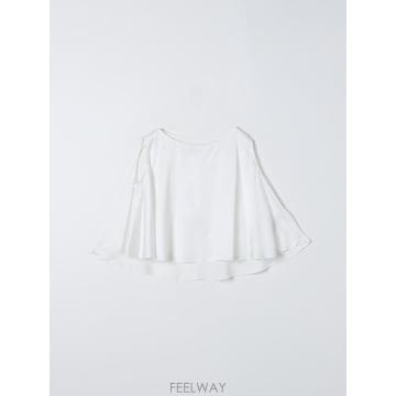 [A6] MM6 메종 마르지엘라 M60489MM01W 키즈 셔츠 M60489MM01W-M6101