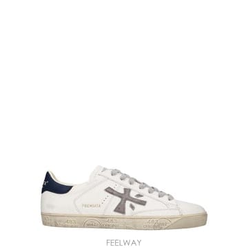 Premiata 26FW �����̾�Ÿ ��Ƽ�� �ο� ����Ŀ�� STEVEN 8479 WHITE26FW �����̾�Ÿ ��Ƽ�� �ο� ����Ŀ�� STEVEN 8479 WHITE