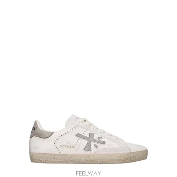 Premiata 26FW �����̾�Ÿ ��Ƽ�� �ο� ����Ŀ�� STEVEND 8127 WHITE26FW �����̾�Ÿ ��Ƽ�� �ο� ����Ŀ�� STEVEND 8127 WHIT