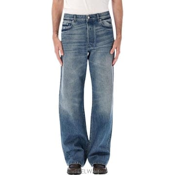 Dries Van Noten 26FW �帮�� �� ��ư ���� ���� 2620209414410 504 MED BLUE26FW �帮�� �� ��ư ���� ���� 2620209414410 504 MED BL