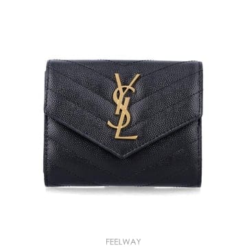 Saint Laurent 26FW ���ζ� �ؽ�ó�� ��Ƽ�� ���� ����Ʈ 3�� ���׷� ���� 403943BOW01 1000 NERO26FW ���ζ� �ؽ�ó�� ��Ƽ�� ���� ����Ʈ 3�� ���׷� 
