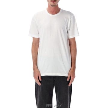 James Perse 26FW ���ӽ��޽� Ŭ���� �� �������� ũ��� Ƽ���� MLJ3311 WHT BIANCO26FW ���ӽ��޽� Ŭ���� �� �������� ũ��� Ƽ���� MLJ33