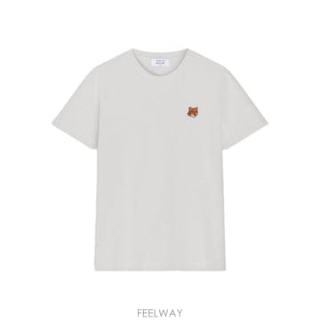 Maison Kitsune 26FW ����Ű���� ���� ��� ���ַ� ���� Ƽ���� PW00113KJ7026 P100 WHITE26FW ����Ű���� ���� ��� ���ַ� ���� Ƽ���� PW00113KJ