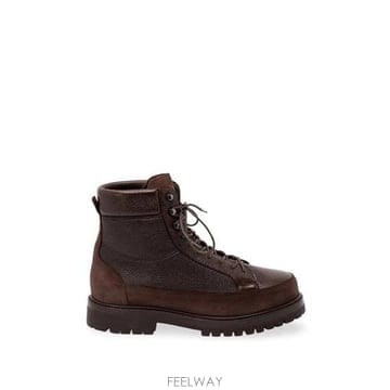 브루넬로 쿠치넬리 레더 익스플로러 부츠 MZUNSMQ677 COL8 B0172336379