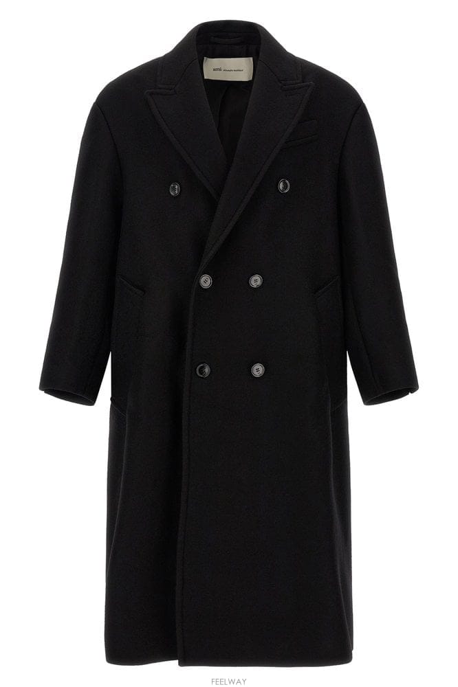 Ami �ƹ� DOUBLEBREASTEDLONGCOZYCOAT HCO458W B0442334677�ƹ� DOUBLEBREASTEDLONGCOZYCOAT HCO458W B0442334677