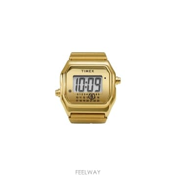 25 F/W MM6 메종 마르지엘라 TIMEX X MM6 T80 골드 B0041867504