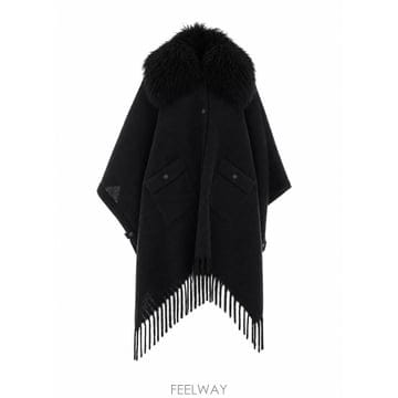 26 F/W 몽클레어 로고 케이프 3G000 03/599ZZ999 B0012335382