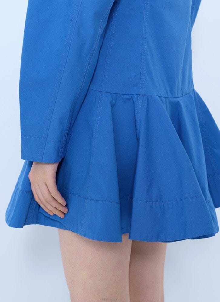 GANNI 26 F/W ���� ��Ʈ��ġ ��ư �̴� ���� �巹�� A1030645 5 B011233582826 F/W ���� ��Ʈ��ġ ��ư �̴� ���� �巹�� A1030645 5 