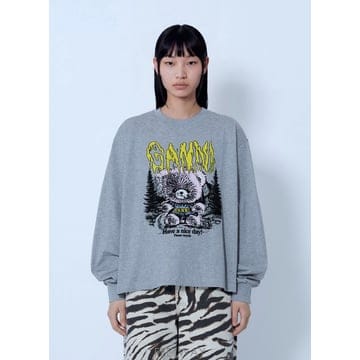 26 F/W 가니 베이직 코튼 저지 LONGSLEEVE A105030 B0112335834