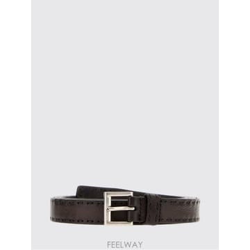 프라다 벨트 서스펜더 Brown nappa leather