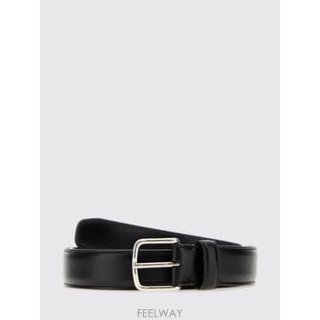 [A6] 더 로우 M1009L60 남성 벨트 M1009L60-BLANS