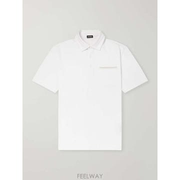 제냐 레더 코튼피케 폴로 셔츠 UI392A4-I752 B0082336705