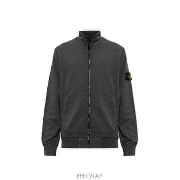 26FW 스톤아일랜드 오가닉 코튼 플리스 남성 트랙 자켓 L2S15 6100063 S0051 V0062