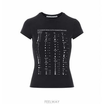 FW26[알렉산더왕] 티셔츠 1CC4261408 011 [B0]