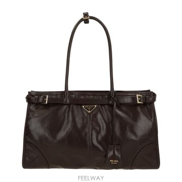 [비엔비명품관] PRADA 프라다 여성 보니 라지 핸드백 토트백 숄더백