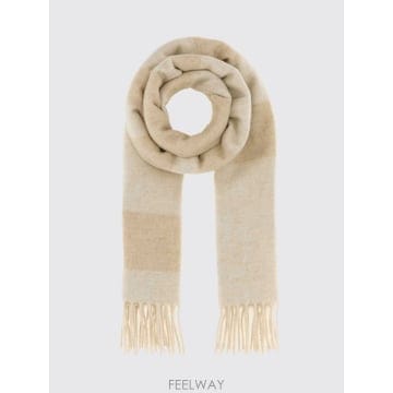 [A6] 로에베 FSA3SS1W04 여성 스카프 FSA3SS1W04-LIGHTBEIGEBEIG