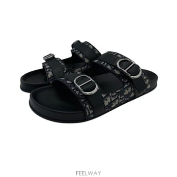 [당일출고] 26FW 디올 오블리크 자카드 아쿠아 샌들 3SA165AFB H961