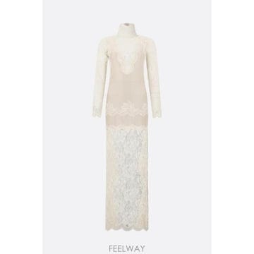 rabanne [E32]��� 25PJRO043PA0170P105 ���� �յ巹�� ���ǽ� RABANNE lace and jer[E32]��� 25PJRO043PA0170P105 ���� �յ巹�� ���ǽ� RAB