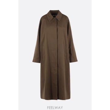 [E32]더로우 R000043W4745DFW 여성 트렌치코트 THE ROW Iza trench coat in