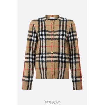 [E32]버버리 8135242B9368 의류 니트 스웨터 가디건 BURBERRY Clara Cloud car