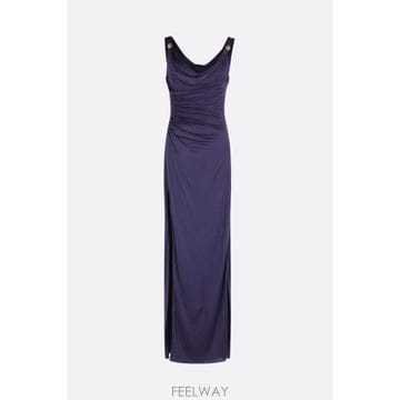 Versace [E32]������ü 10267061A124971U610 ���� �յ巹�� ���ǽ� VERSACE draped lon[E32]������ü 10267061A124971U610 ���� �յ巹�� ���ǽ�