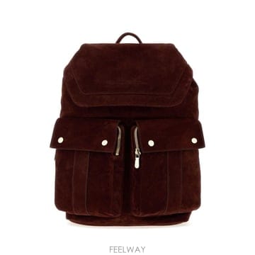 Brunello Cucinelli [X45]���ڷ� ��ġ�ڸ� MBSFBU325 C9917 ���� ���� Brick suede backpack[X45]���ڷ� ��ġ�ڸ� MBSFBU325 C9917 ���� ���� Brick